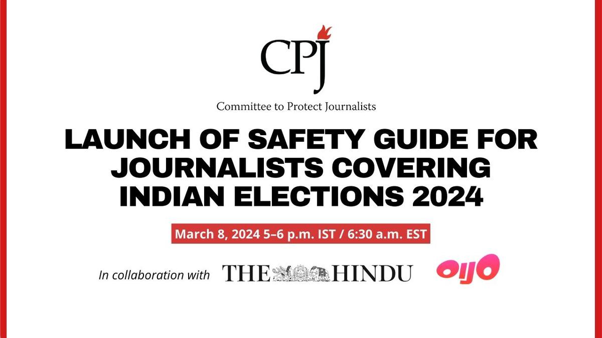 Committee To Protect Journalists Cpj Releases Safety Guide For